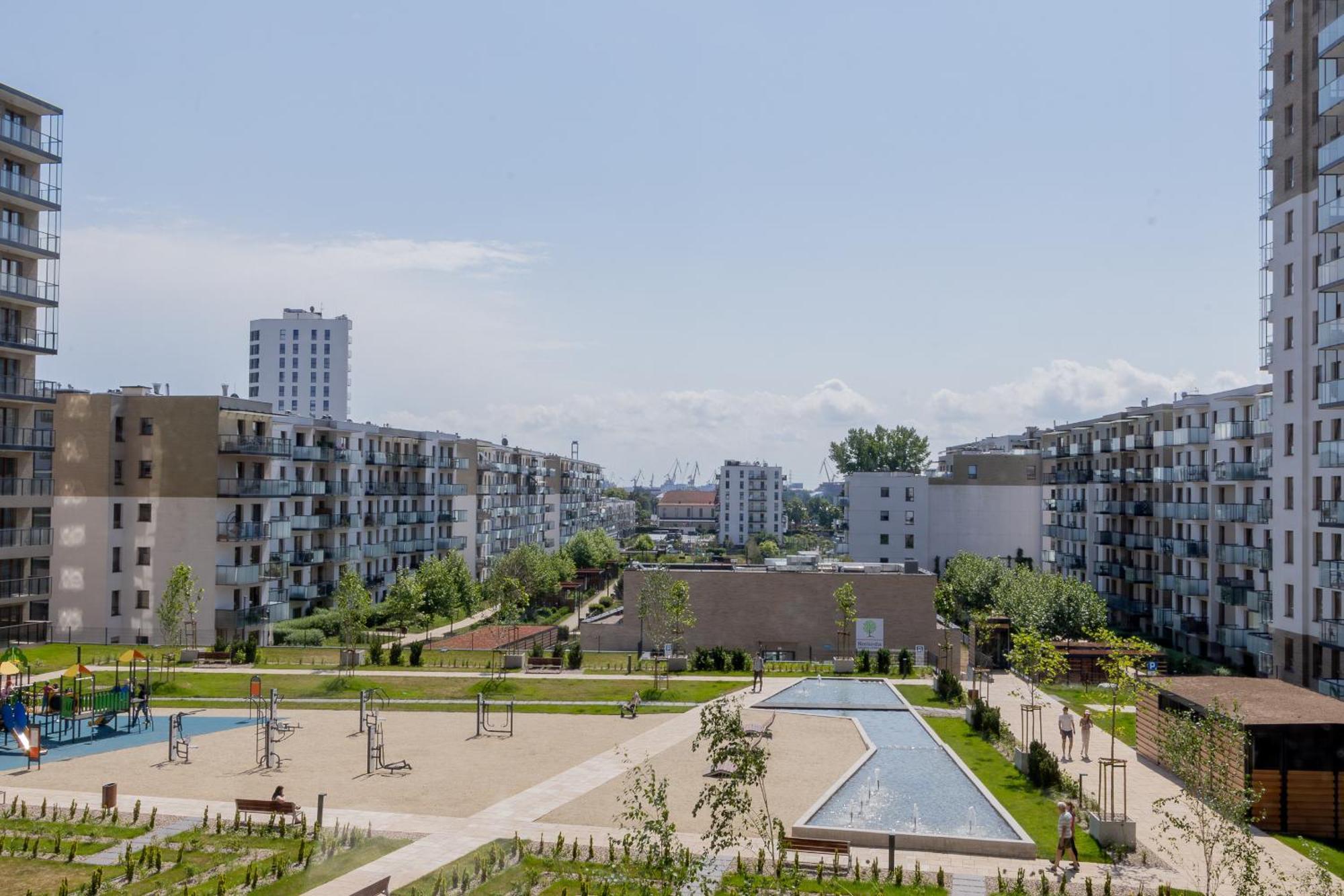 Glow Apartments, Apartamenty Nowa Letnica Gdańsk Eksteriør bilde